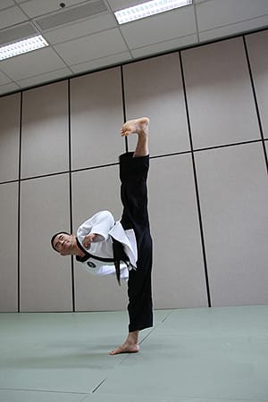 Side kick by Master Kim