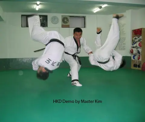 Hapkido techniques by Master Kim (1)