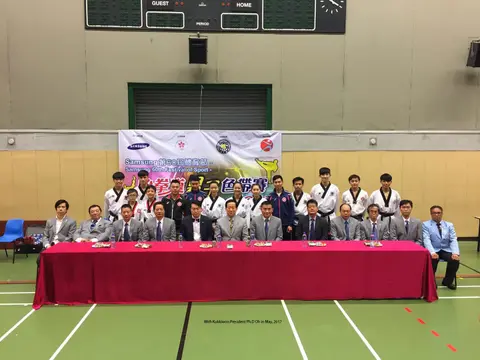 Poomsae players