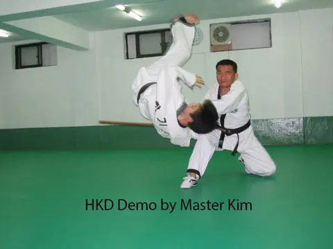 Hapkido techniques by Master Kim (2)
