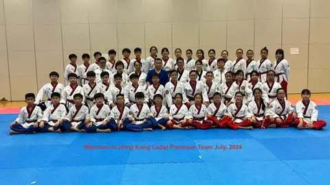 Cadet Poomsae Team, 15 July 2024