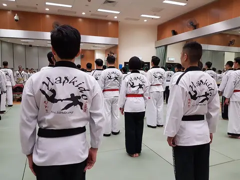 Hapkido examination, 2018