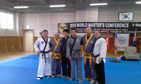 Hapkido fellows, June 2010
