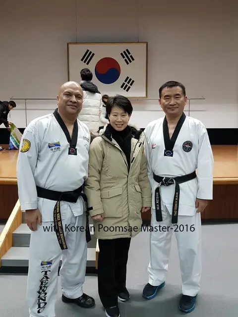 Korean Poomsae master, December 2016