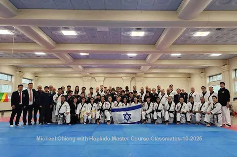 Michael with Master Course classmates (2)