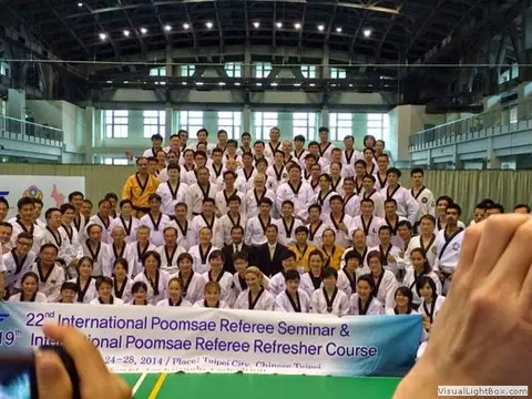 Poomsae referee seminar, 2014