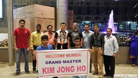 Ready for the seminar in India, 2015