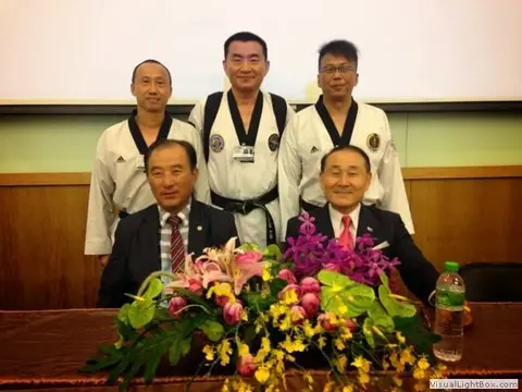 With WTF Poomsae masters, 2014